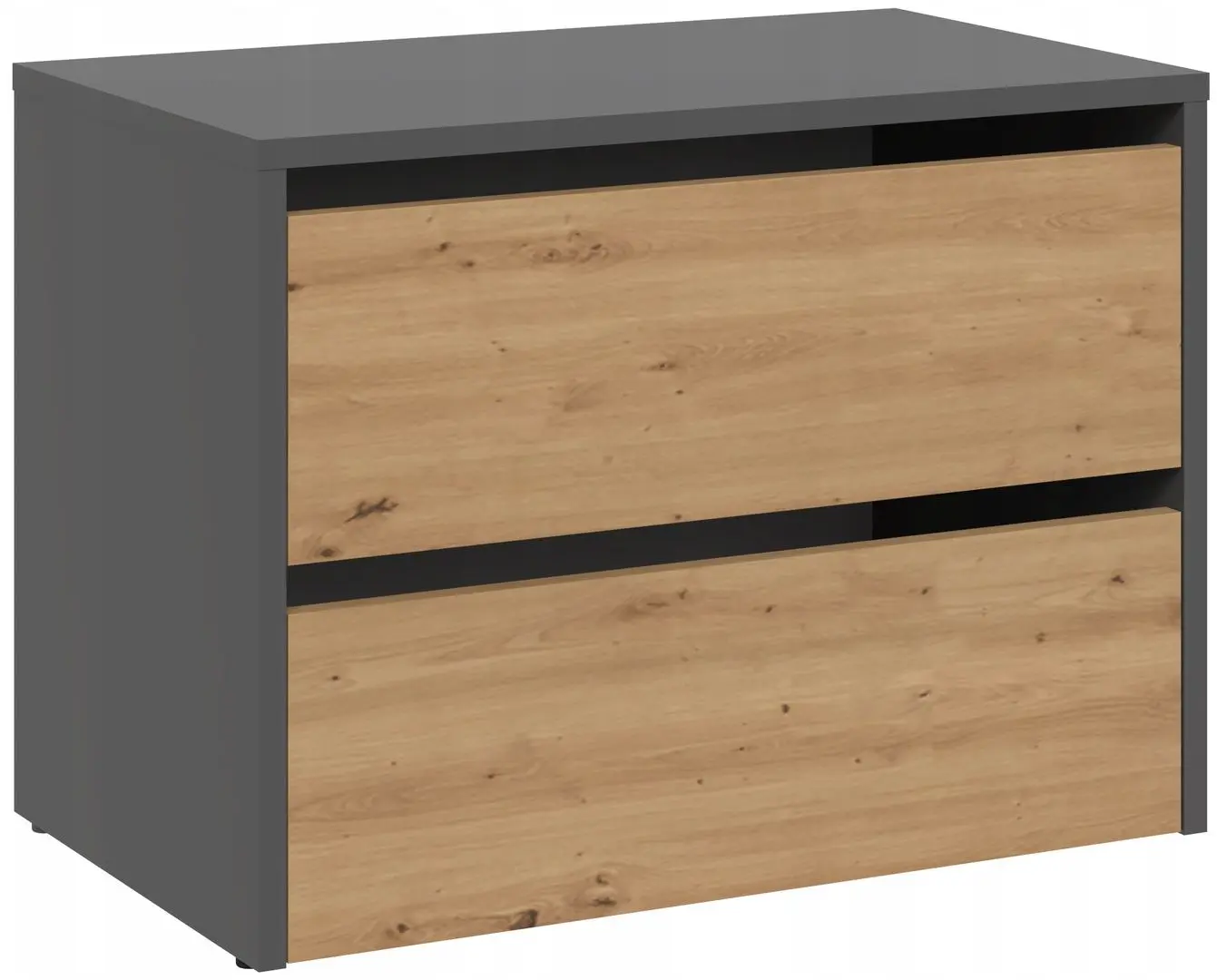 Tumba pentru incaltaminte TopEshop Modo (Anthracite/Artisan Oak)