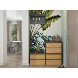 Tumba pentru incaltaminte TopEshop Modo (Anthracite/Artisan Oak) Thumb