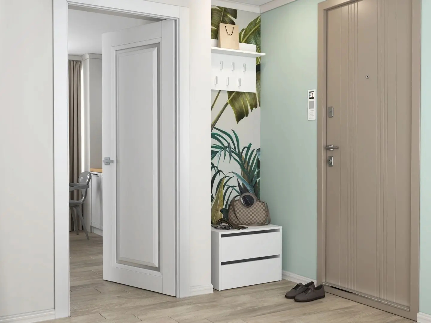 Тумба для обуви TopEshop Modo (White)