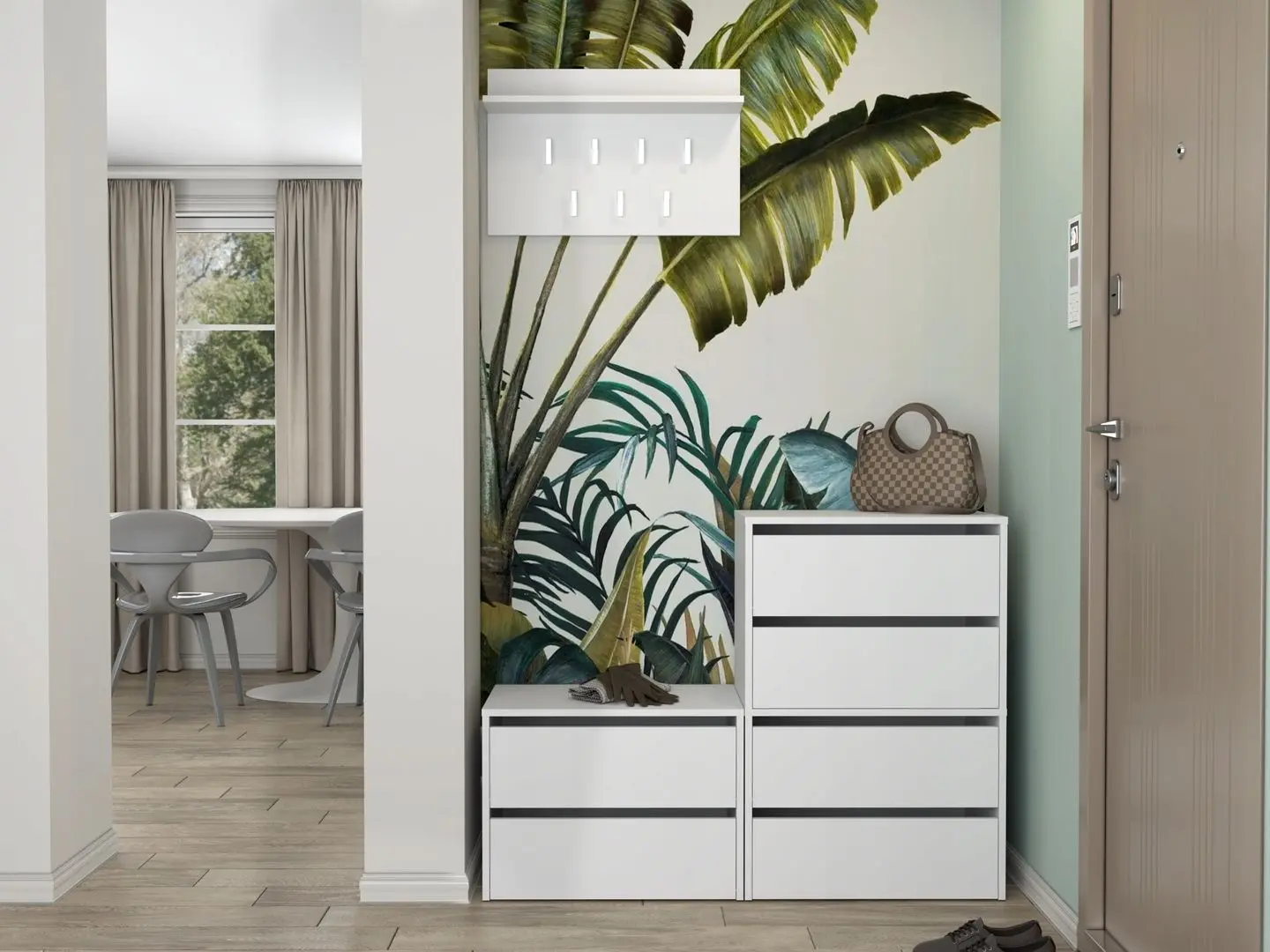 Тумба для обуви TopEshop Modo (White)