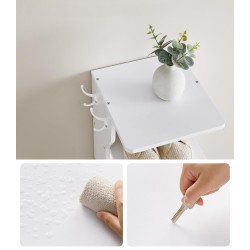 Etajera pentru incaltaminte Vasagle LBS200T14V1 (White) Thumb