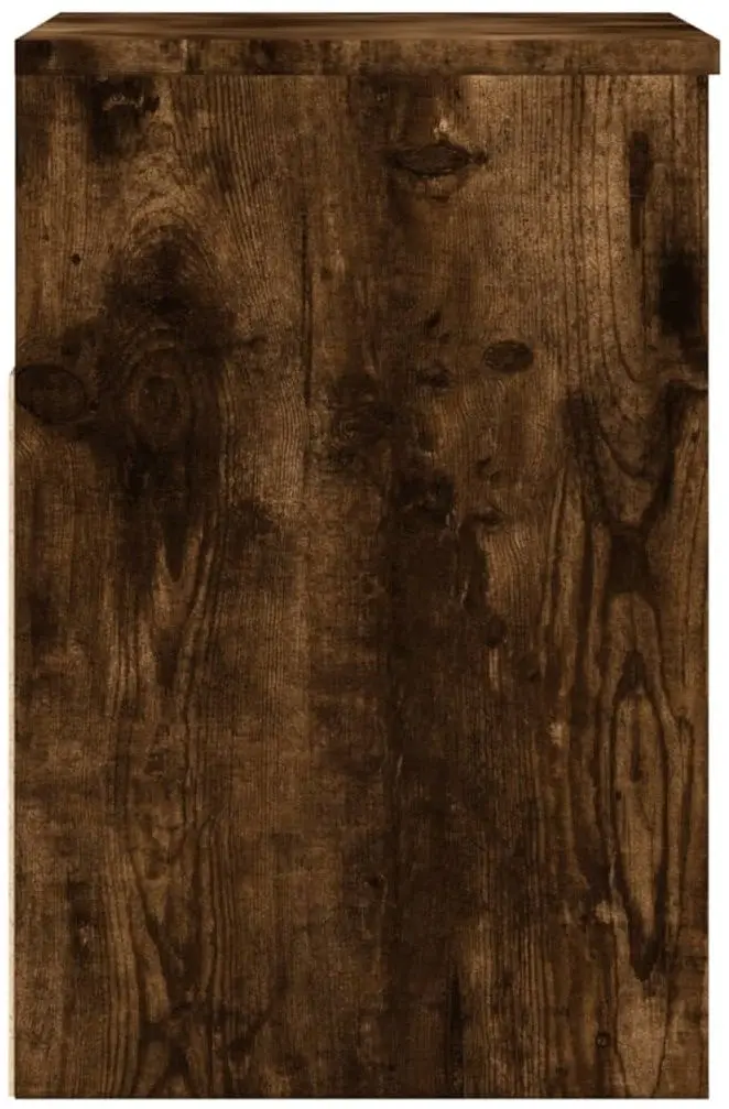 Банкетка-стеллаж для обуви VidaXL 816050 (Smoked Oak)