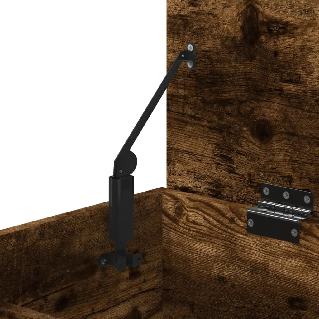 Банкетка-стеллаж для обуви VidaXL 816050 (Smoked Oak)