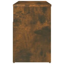 Bancheta-etajera pentru incaltaminte VidaXL 816053 (Smoked Oak) Thumb