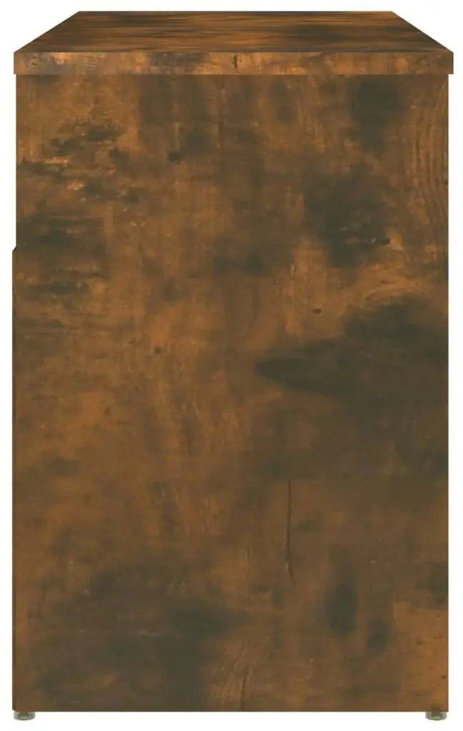 Bancheta-etajera pentru incaltaminte VidaXL 816053 (Smoked Oak)