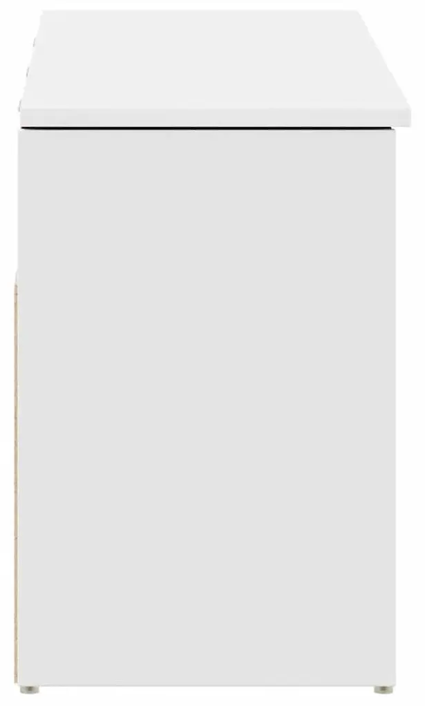 Bancheta-etajera pentru incaltaminte VidaXL 859136 (White)