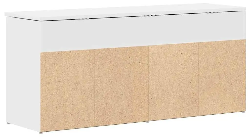 Bancheta-etajera pentru incaltaminte VidaXL 859136 (White)