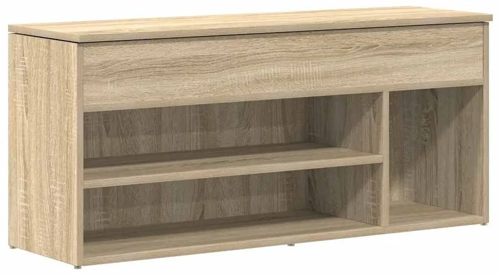 Bancheta-etajera pentru incaltaminte VidaXL 859138 (Sonoma Oak)