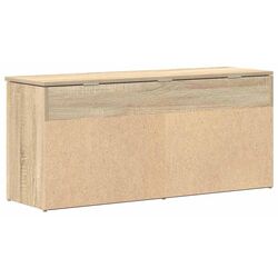 Bancheta-etajera pentru incaltaminte VidaXL 859138 (Sonoma Oak) Thumb
