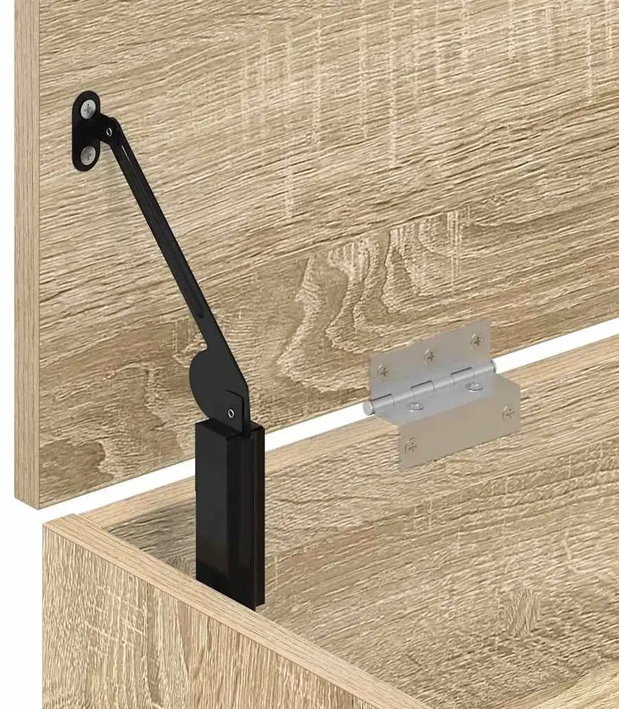 Bancheta-etajera pentru incaltaminte VidaXL 859138 (Sonoma Oak)