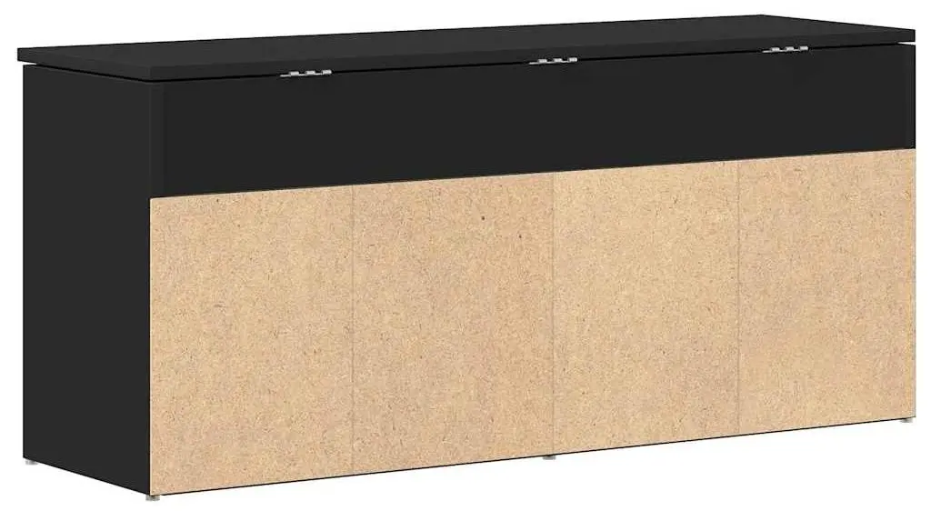 Bancheta-etajera pentru incaltaminte VidaXL 862704 (Black)