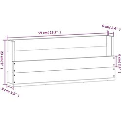 Комплект настенных полок для обуви VidaXL 833273 (Wood) Thumb