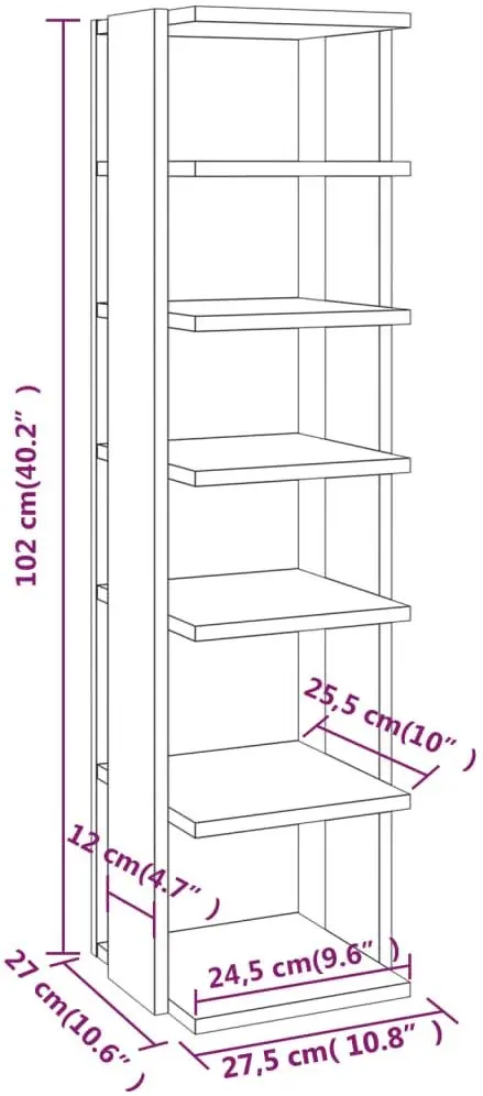 Set etajere pentru incaltaminte VidaXL 808486 (White)