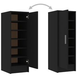 Dulap pentru incaltaminte VidaXL 808973 (Black) Thumb