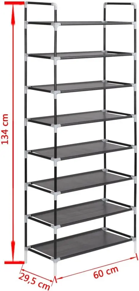 Etajera pentru incaltaminte VidaXL 245629 (Black)