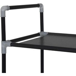 Etajera pentru incaltaminte VidaXL 245630 (Black) Thumb