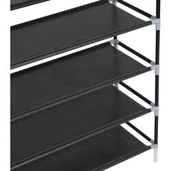 Etajera pentru incaltaminte VidaXL 245630 (Black) Thumb