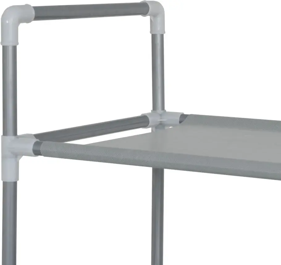 Etajera pentru incaltaminte VidaXL 245631 (Silver)