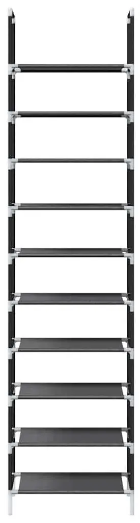 Etajera pentru incaltaminte VidaXL 4100620 (Black)
