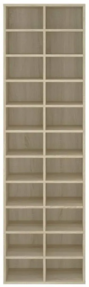 Etajera pentru incaltaminte VidaXL 800372 (Sonoma Oak)