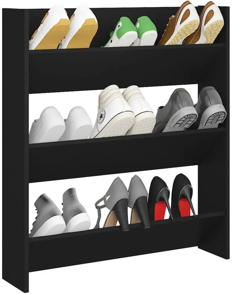 Etajera pentru incaltaminte VidaXL 806779 (Black)