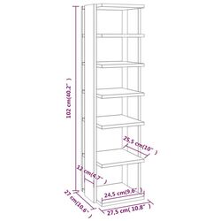Etajera pentru incaltaminte VidaXL 808485 (White) Thumb
