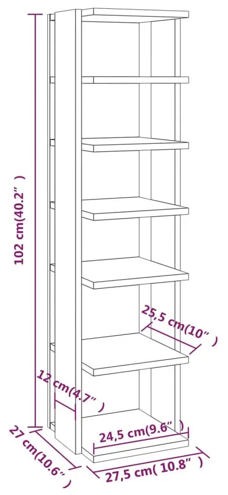 Etajera pentru incaltaminte VidaXL 808485 (White)