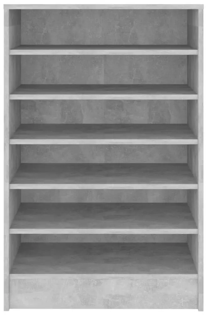 Etajera pentru incaltaminte VidaXL 808949 (Concrete Grey)