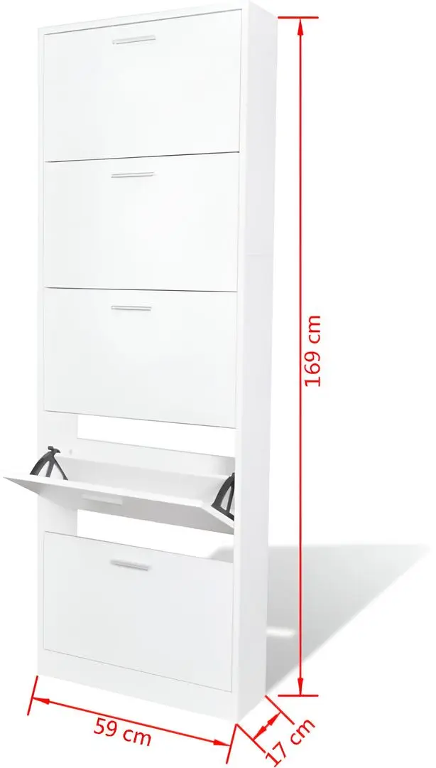 Pantofar VidaXL 241240 (White)