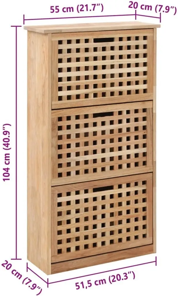 Pantofar VidaXL 247600 (Walnut)