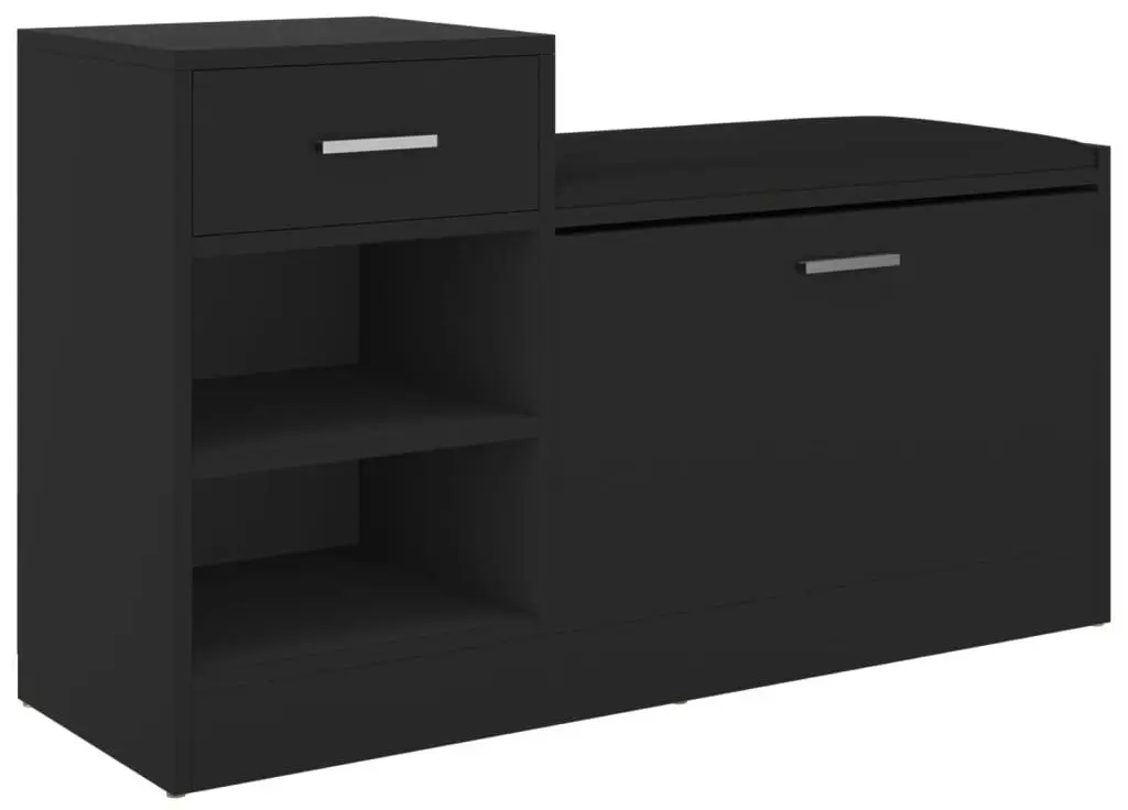 Tumba pentru incaltaminte VidaXL 326742 (Black)