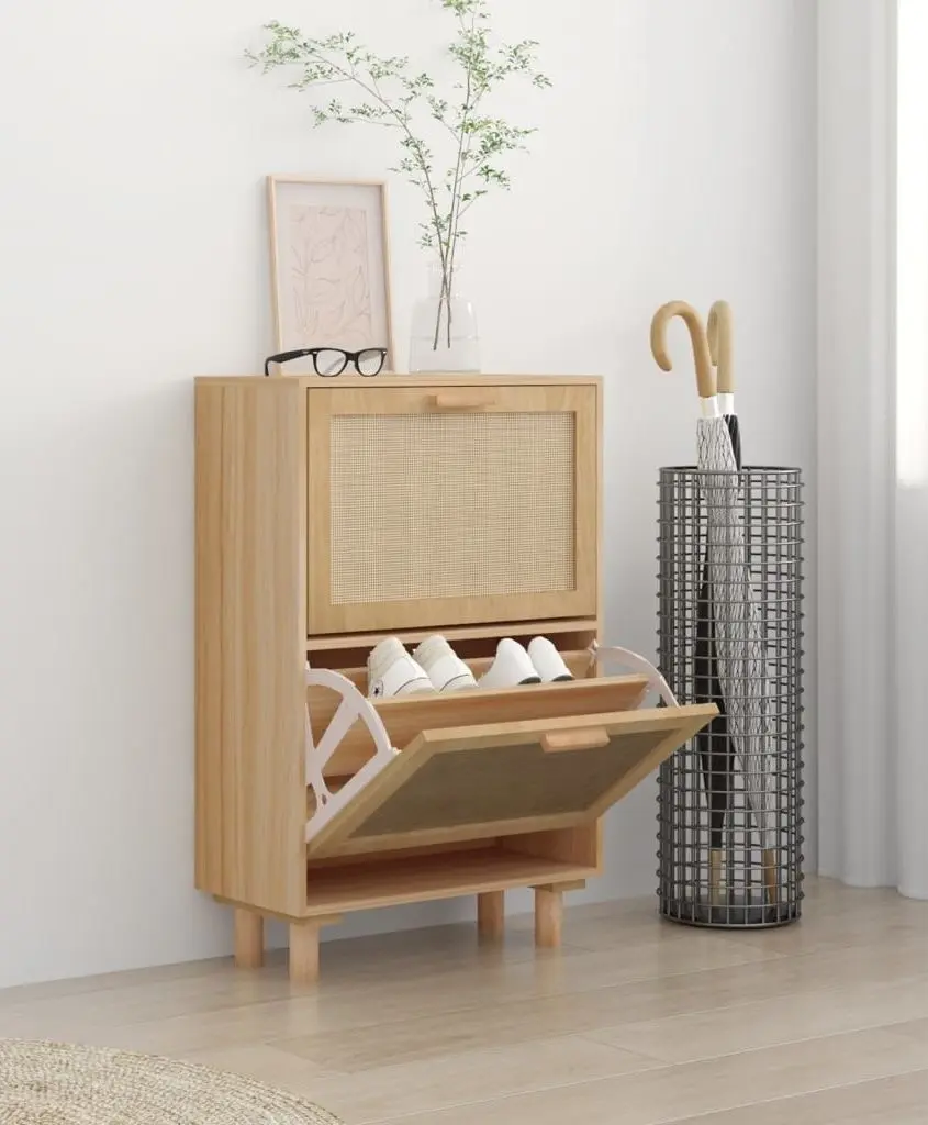 Tumba pentru incaltaminte VidaXL 345647 (Brown)