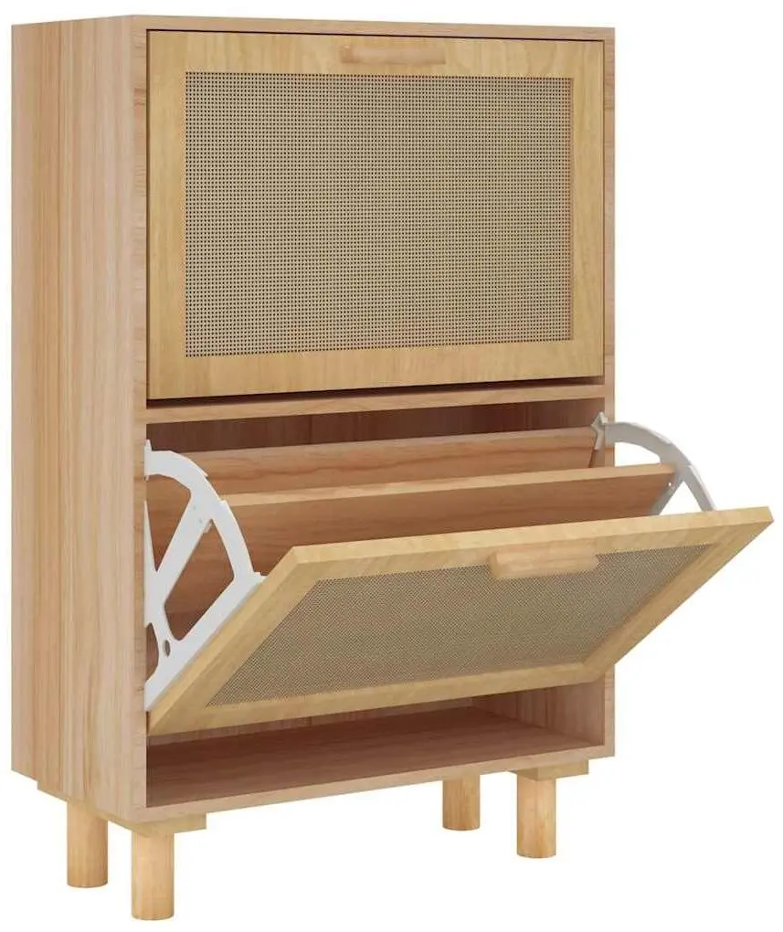 Tumba pentru incaltaminte VidaXL 345647 (Brown)