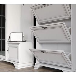 Tumba pentru incaltaminte Gerbor Kentuki SFB3B (Alpine White) Thumb