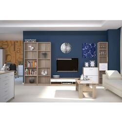 Tumba pentru incaltaminte Yasen Nepo SFB2K (Sonoma Oak/Nymphea Alba) Thumb