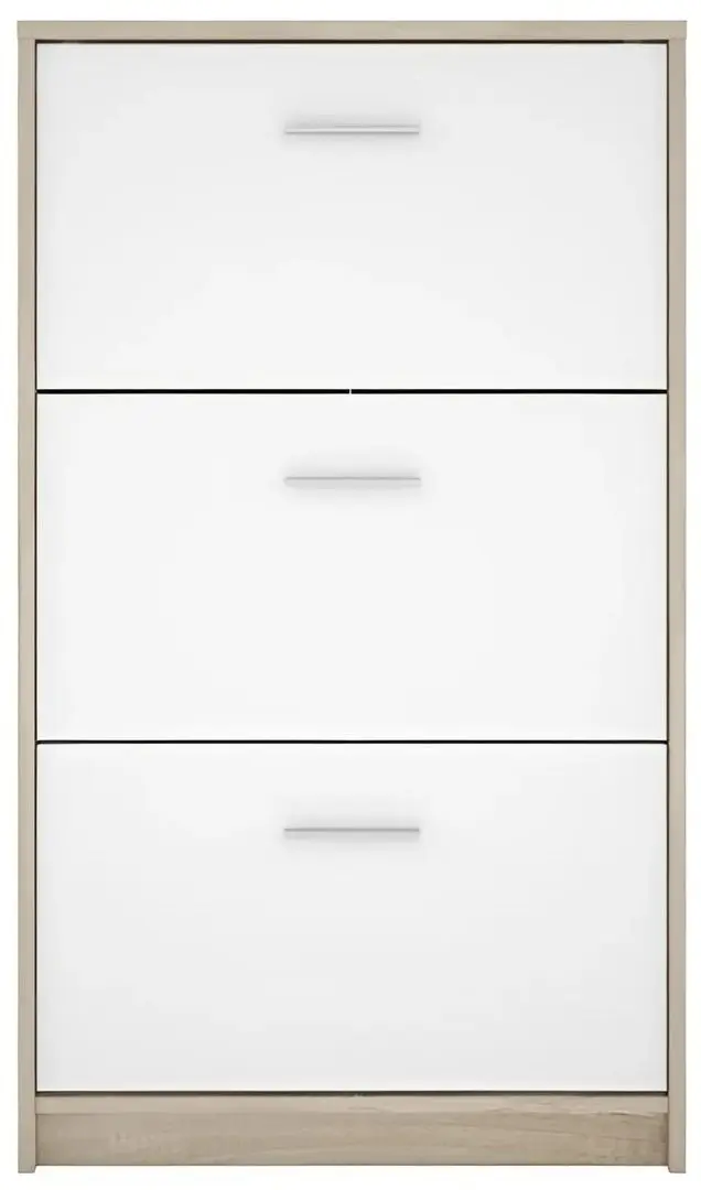 Tumba pentru incaltaminte Yasen Nepo SFB3K (Sonoma Oak/Nymphea Alba)