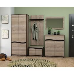 Tumba pentru incaltaminte Yasen Jeneva (Sonoma Oak Truffle/Wenge Magic) Thumb