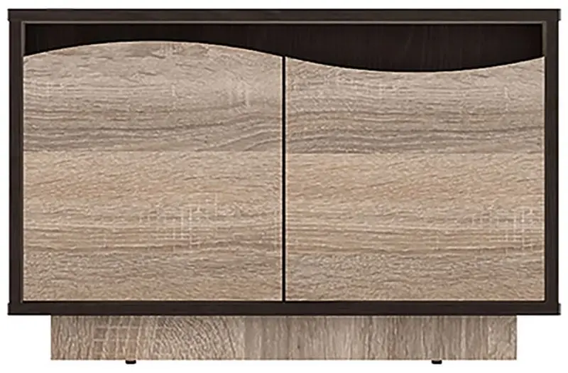 Tumba pentru incaltaminte Yasen Jeneva (Sonoma Oak Truffle/Wenge Magic)