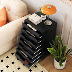 Комод выкатной Costway JV13198DK (Black) Thumb