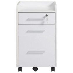 Комод выкатной Homcom 836-238 (White) Thumb