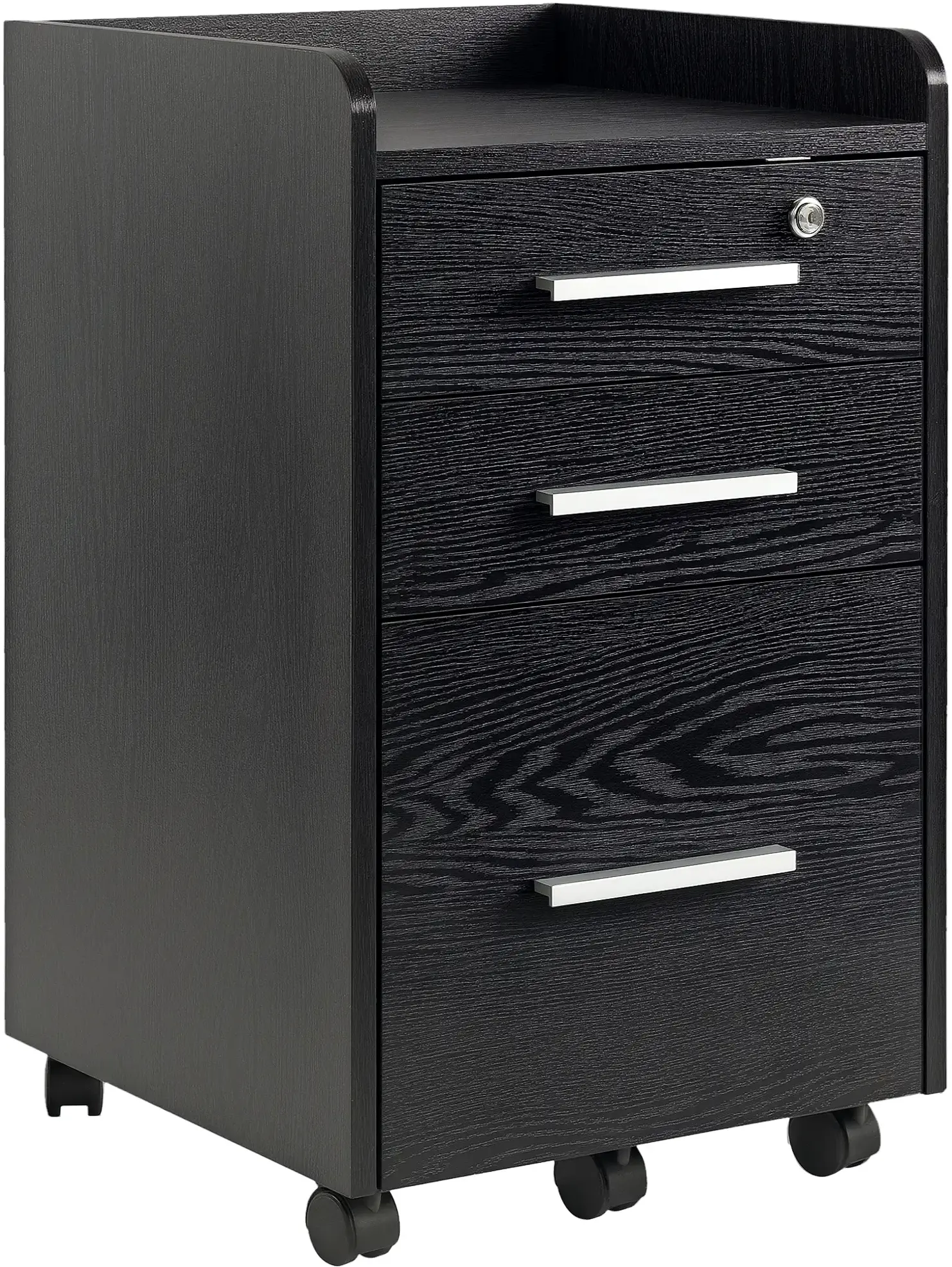 Comoda cu rotile Homcom 836-238V00BK (Black) - 2