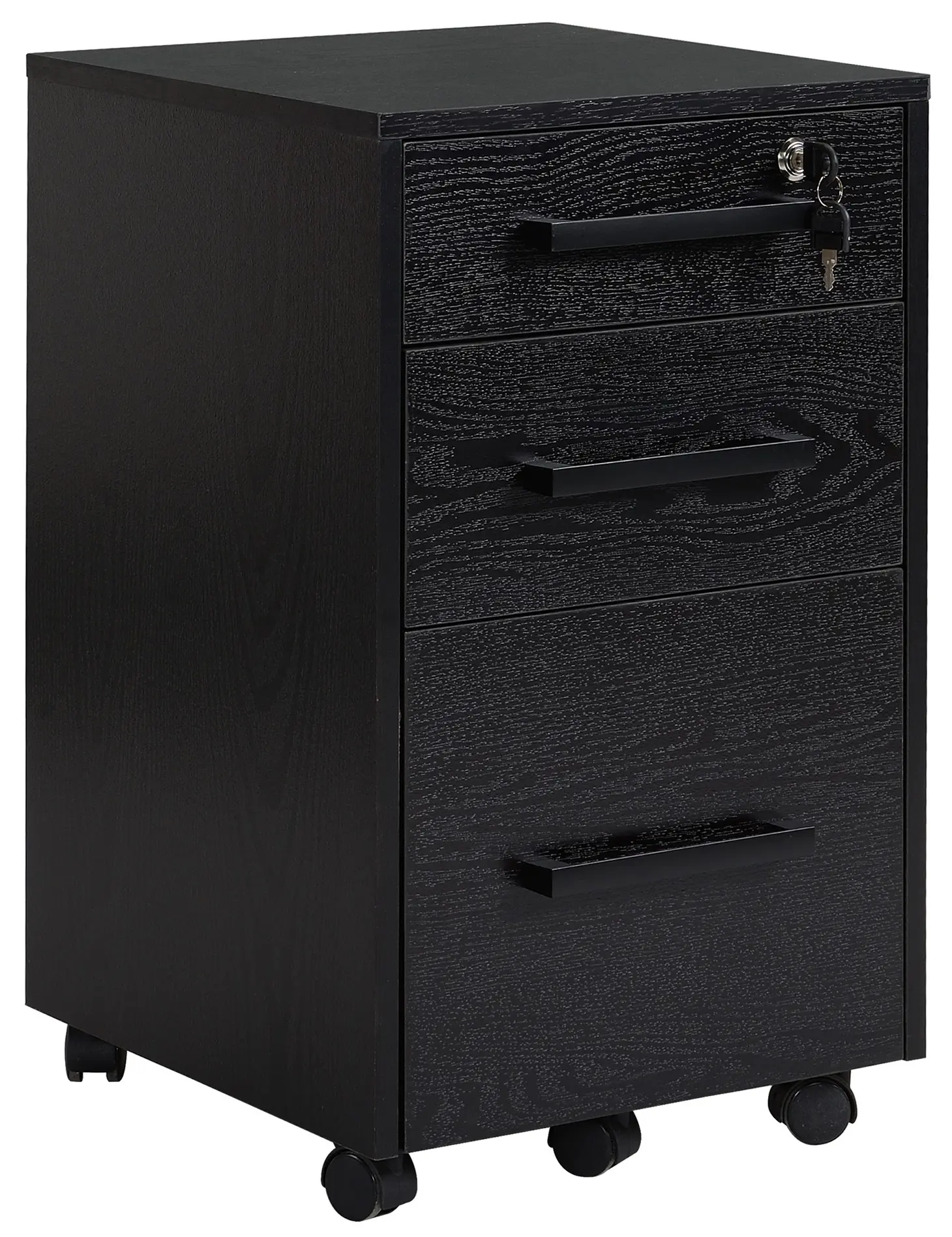 Комод выкатной Homcom 836-239 (Black) - 2