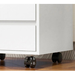 Комод выкатной Homcom 836-364V00WT (White) Thumb