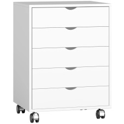 Комод выкатной Homcom 924-126V00WT (White) Thumb