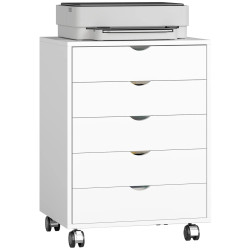 Комод выкатной Homcom 924-126V00WT (White) Thumb