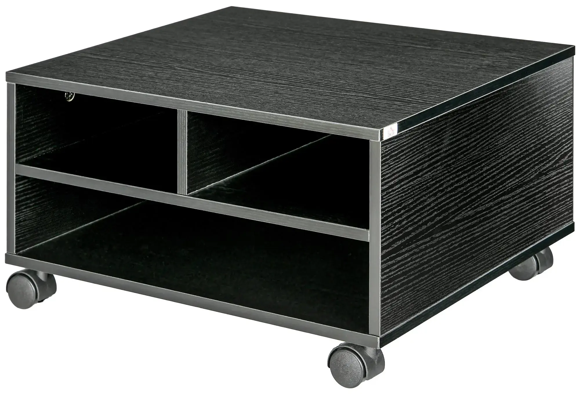 Офисная мобильная тумба Homcom 924-087V01BK (Black) - 6