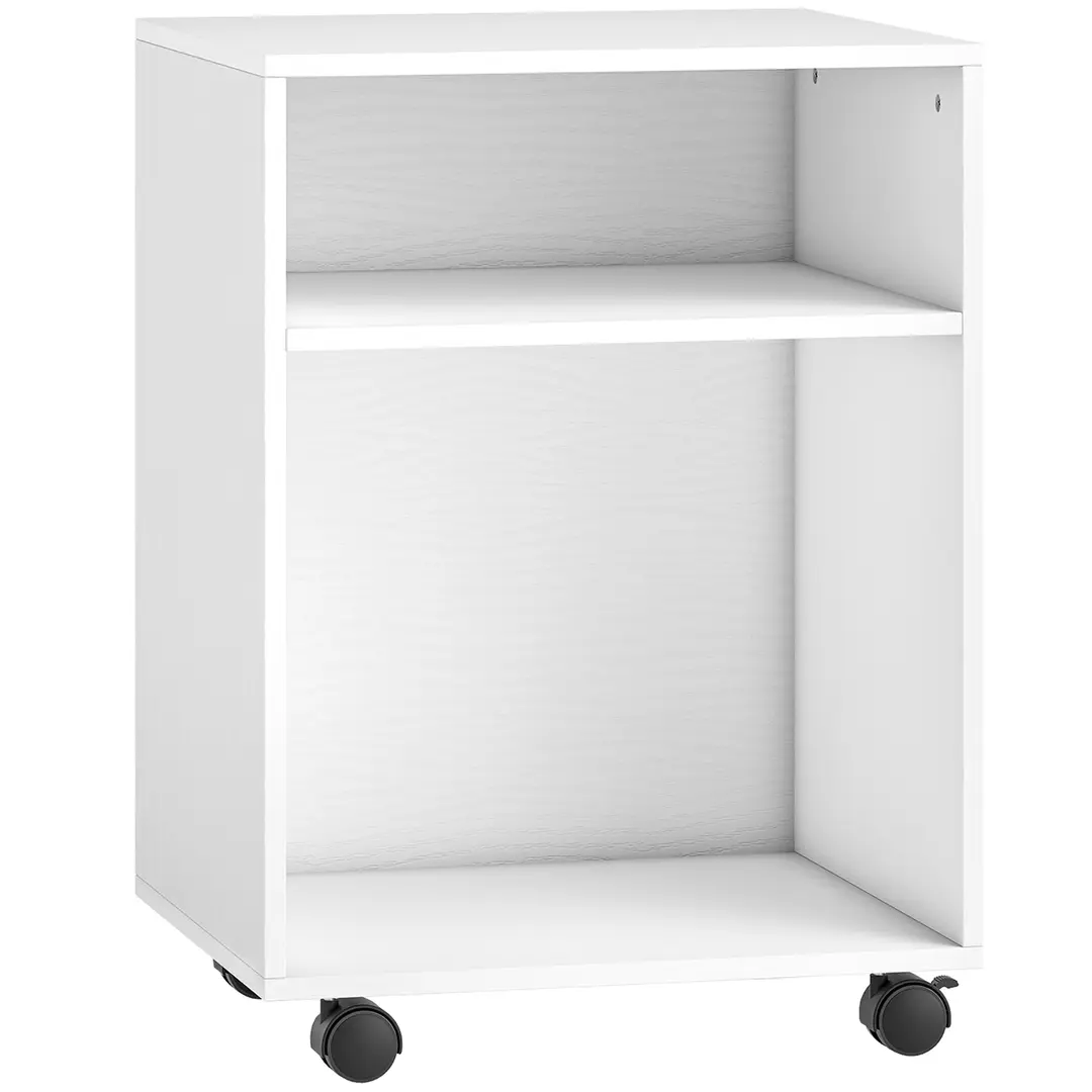 Офисная мобильная тумба Homcom 924-119V00WT (White) - 2