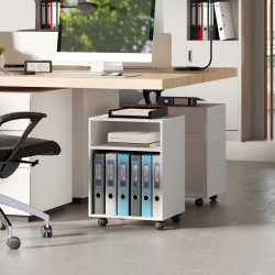 Офисная мобильная тумба Homcom 924-119V00WT (White) Thumb