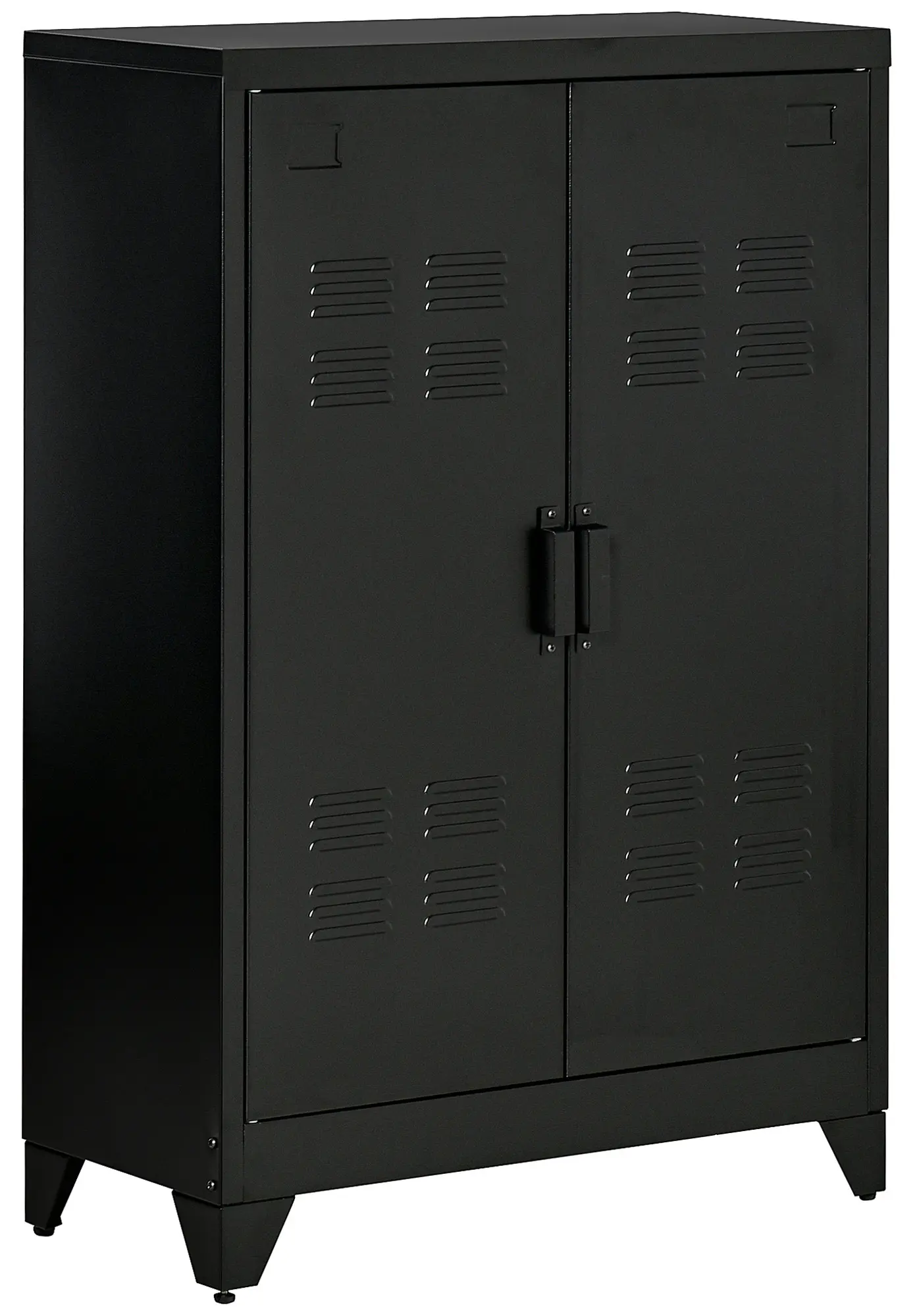 Tumba de birou Homcom 838-148BK (Black) - 2