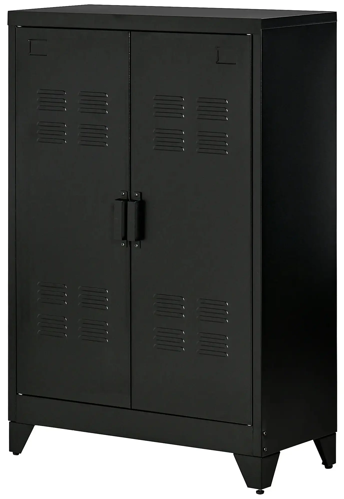 Tumba de birou Homcom 838-148BK (Black) - 3
